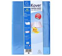 EXACOMPTA Protège-cahier translucide Kover® - 21x29,7cm - Couleurs assorties