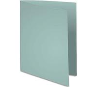 Exacompta - Réf. 330009E - Paquet 100 chemises rigides SUPER 210 g/m2 aux couleurs pastel - chemises certifiées PEFC™ - dimensions 24 x 32cm pour format A4 - couleur gris