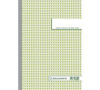 Exacompta - Réf. 3300AE - 1 Manifold quadrillé 5x5 - 50 feuillets numérotés et autocopiants - duplicatas (1 original + 1 copie) - format A4 - certifié FSC - fabriqué en France