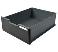 Exacompta - Réf. 338714D - 1 Tiroir adapté au système de classement modulaire MODULODOC, pour cases jumbo de hauteur 11 cm - Dimensions : 34,5 x 28,5 x 11 cm - coloris noir/gris foncé