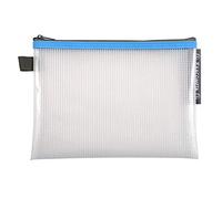 EXACOMPTA Pochette à fermeture éclair en plastique souple - Couleurs assorties