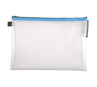 EXACOMPTA Pochette à fermeture éclair en plastique souple - Couleurs assorties