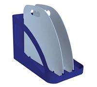 Exacompta Boîte Flex Box Bee Blue – 3 compartiments – Bleu marine/clair