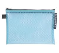 Exacompta - Réf. 38140E - Carton de 12 pochettes à fermeture éclair EVA Pop'N Co - Dimensions 23x17cm - Format à classer A5 - Couleurs assorties