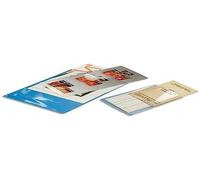 Exacompta Sachet De 10 Étuis 2 Faces En Pvc 30/100 Ème. Format 32 X 24 Cm.