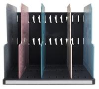 Exacompta Trieur vertical MODULOTOP 5 intercalaires Skandi pour tri du courrier et A4+ Assortis