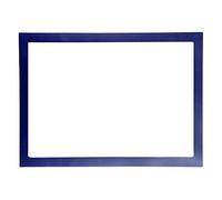 Exacompta Pochette d'affichage magnétique Ref. 39202E – PVC A4 Bordure bleue
