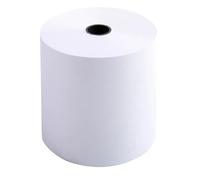 Exacompta - Réf. 40513E - Carton de 50 bobines pour machine à calculer - Largeur 70 mm x diamètre 70 mm - 1 pli offset extra-blanc 60g/m² - Mandrin 12 mm - Métrage + ou - 2m : 40 m