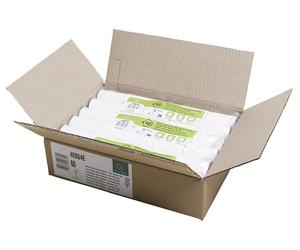 Exacompta - Réf. 40864E - Carton de 60 bobines pour tickets de carte bancaire 57x35mm - 14m - 1 pli thermique 55g/m2 sans Phenol - Blanc