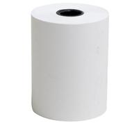 Exacompta - Réf. 40866E - Paquet de 5 bobines pour tickets de carte bancaire 57x46mm - 24m - 1 pli thermique 55g/m2 sans Phenol - Blanc