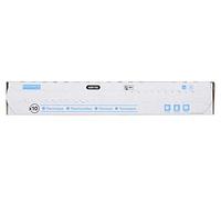 Exacompta - Réf. 40915E - Boîte de 10 bobines pour tickets de carte bancaire - largeur 57 mm x diamètre 46 mm - mandrin 12 mm - 1 pli thermique 55g/m² sans BpA - Métrage (+ ou - 2m) : 24 m - Blanc