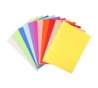 Exacompta - Réf. 410000E - Paquet de 100 chemises rigides Forever® 220 g/m2 - chemises 100% recyclées et certifiées Ange Bleu - dimensions 24 x 32 cm pour format A4 - 10 couleurs assorties