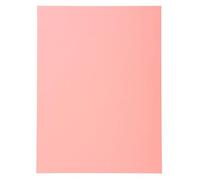 Exacompta - Réf. 410003E - Carton de 5 paquets de 100 chemises rigides Forever® 220 g/m2 - chemises 100% recyclées et certifiées Ange Bleu - dimensions 24 x 32 cm pour format A4 - couleur rose