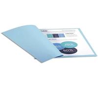 Exacompta - Réf. 410006E - Paquet de 100 chemises rigides Forever® 220 g/m2 - chemises 100% recyclées et certifiées Ange Bleu - dimensions 24 x 32 cm pour format A4 - couleur bleu clair