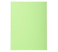 Exacompta - Réf. 410013E - Paquet de 100 chemises rigides Forever® 220 g/m2 - chemises 100% recyclées et certifiées Ange Bleu - dimensions 24 x 32 cm pour format A4 - couleur vert vif