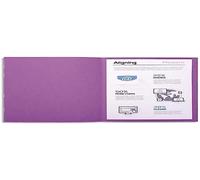 Exacompta - Réf. 410016E - Paquet de 100 chemises rigides Forever® 220 g/m2 - chemises 100% recyclées et certifiées Ange Bleu - dimensions 24 x 32 cm pour format A4 - couleur lilas