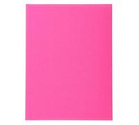 Exacompta - Réf. 410020E - Carton de 5 paquets de 100 chemises rigides Forever® 220 g/m2 - chemises 100% recyclées et certifiées Ange Bleu - dimensions 24 x 32 cm pour format A4 - couleur fuchsia