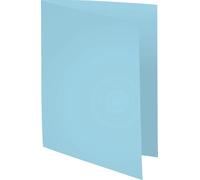Exacompta - Réf. 420000E - Carton de 5 paquets de 100 chemises semi-rigides Forever® 170 g/m2 - chemises 100% recyclées et certifiées Ange Bleu - dim 24 x 32 cm pour format A4 - couleurs assorties