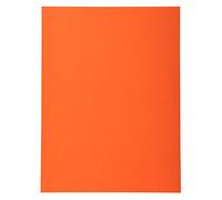 Exacompta - Réf. 420007E - Paquet de 100 chemises semi-rigides Forever® 170 g/m2 - chemises 100% recyclées et certifiées Ange Bleu - dimensions 24 x 32 cm pour format A4 - couleur orange