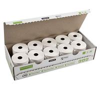 Exacompta - Réf. 43347E - Carton de 60 bobines pour tickets de caisse, carte bancaire - largeur 57 mm x diamètre 60 mm - mandrin 12 mm - 1 pli thermique sans Phénol - Métrage (+/-2m) : 44 m