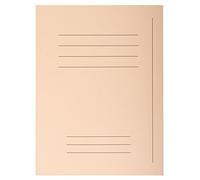 Exacompta - Réf. 435002E - Paquet de 50 chemises rigides imprimées Forever® 220 g/m2 - chemises 100% recy s et certifiées Ange Bleu - dimensions 24 x 32 cm pour format A4 - couleur bulle