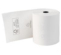 Exacompta - Réf. 43821E - Carton de 48 bobines pour tickets de caisse - largeur 80 mm x diamètre 70 mm - mandrin 12 mm - 1 pli thermique 48g/m² sans BpA - Métrage (+ ou - 2m) : 72 m - Blanc