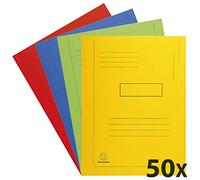 Chemise imprimée 2 rabats 290 g Forever EXACOMPTA - 24 x 32 cm paquet de 50 - Assorties vives G