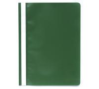 Exacompta - Réf. 449215B - Paquet de 25 chemises de présentation à lamelles - couverture en PP qualité standard - étiquette sur toute la hauteur de la chemise - lamelles en métal - couleur vert