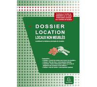 Exacompta - Réf. 44E - 1 Dossier location locaux non meublés - résidence principale du locataire - Ce dossier complet regroupe tous les documents obligatoires pour louer un logement en toute sérénité.
