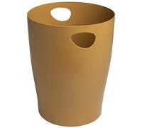 Exacompta - Réf. 453505D - 1 corbeille à papier avec poignées ECOBIN NeoDeco - Volume 15 litres - Dimensions 26,3 x 26,3 x 33,5 cm - Pour bureau ou maison - Couleur aléatoire