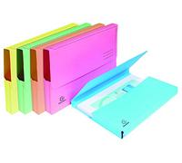 Exacompta Porte-documents Nature Future 300 feuilles A4 en carte 220 g/m - Couleurs assorties - Lot de 10