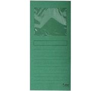 Exacompta - Réf. 50103E - Paquet de 100 chemises à fenêtre sans plastique Forever® 120 g/m² - couleurs vives - 100% recyclées et certifiées Ange Bleu - dimensions 22 x 31 cm pour A4 - couleur vert vif