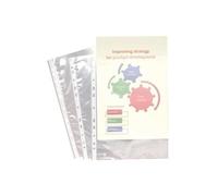 Exacompta - Réf. 5010E - Carton de 100 pochettes perforées en PP lisse - Perforation universelle 11 trous - Dimensions 23 x 30,5 cm - Format à classer A4 - Coloris cristal