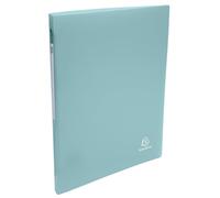 Exacompta - Réf. 51270E - Paquet de 4 classeurs souples Skandi - PP recyclé - 4 anneaux ronds - dos 20 mm - Format extérieur : 32x25 cm - Format à classer A4-4 couleurs assorties