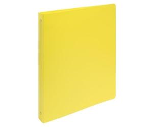 Exacompta - réf. 512809E - Carton de 20 classeurs semi-rigides OPAK - 4 anneaux ronds 30 mm - Dos 40 mm - Dimensions extérieures : 32 x 26,8 cm - Format à classer A4 Maxi - Coloris : jaune