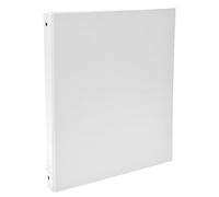 Exacompta - réf. 51378E - Carton de 20 classeurs rigides en PP - 4 anneaux ronds diamètre 30 mm - Dos 40 mm - Dimensions extérieures : 32 x 26 cm - Format à classer A4 - Coloris : blanc
