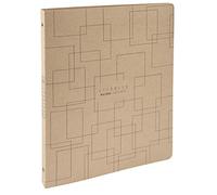 Exacompta - Réf. 51847E - Carton de 10 classeurs carte Eterneco - 4 anneaux ronds diam 15 mm - dos 20 mm - dimensions extérieures 32 x 25 cm - format à classer A4 - couverture 2 visuels assortis