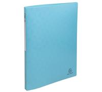 Exacompta - Réf. 51910E - Carton de 20 classeurs souples Pop'N Co - PP recyclé - 4 anneaux ronds - dos 20 mm - Format extérieur : 32x25 cm - Format à classer A4-4 couleurs assorties