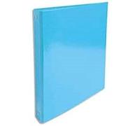 Exacompta - réf. 519292E - 1 Classeur rigide Pelliculé Iderama - 4 anneaux ronds diamètre 30 mm - Dos 40 mm - Dimensions extérieures : 32 x 26 cm - Format à classer A4 - Coloris : bleu clair