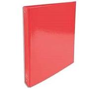 Exacompta Classeur Iderama A4 4 anneaux Ø30 mm Dos 40 mm Rouge