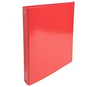 Exacompta - réf. 519295E - Carton de 10 classeurs rigides Iderama - 4 anneaux ronds diamètre 30 mm - Dos 40 mm - Dimensions extérieures : 32 x 26 cm - Format à classer A4 - Coloris : rouge