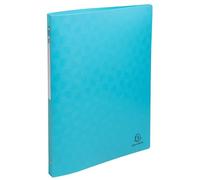 Exacompta - Réf. 51930E - Carton de 12 classeurs semi-rigides Pop' N Co - PP recyclé - 4 anneaux ronds - dos 40 mm - Format extérieur : 32x26,8 cm - Format à classer A4 Maxi - 4 couleurs assorties