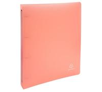 Exacompta - Réf. 51977E - Carton de 15 classeurs Chromaline - 4 anneaux ronds diamètre 30 mm - Dos 40 mm - Dimensions 32 x 26,8 cm - Format à classer A4 Maxi - Corail