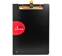Porte-Documents Exaboard Pour Documents DIN A4 Noir Inclus Bloc-Notes
