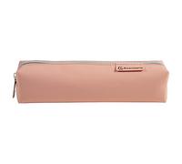 Exacompta - Réf. 52580E - Carton de 6 trousses carrées Aquarel - fabriquées en polyuréthane gomme toucher soft-touch - doublure en polyester - dimensions 22,5 x 5 cm