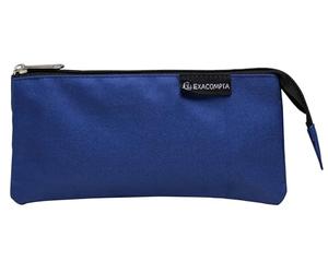 Exacompta - Réf. 52850E - Carton de 20 Trousses OPAK - 8 Rondes - 7 carrées - 5 Multipoches - en Polyester texturé - doublées de Polyester - Couleurs Bleu, Noir, Rose, Rouge et Vert