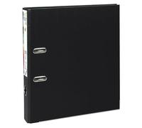 Exacompta - Réf. 53141E - Carton de 10 classeurs à levier A4 MAXI Prem'Touch - Dos 50 mm - Mécanique 55 mm - Dimensions extérieures : 32 x 30 x 5 cm - Format à classer A4 maxi - Coloris : Noir