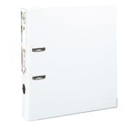 Exacompta - Réf. 53148E - Carton de 10 classeurs à levier A4 MAXI Prem'Touch - Dos 50 mm - Mécanique 55 mm - Dimensions extérieures : 32 x 30 x 5 cm - Format à classer A4 maxi - Coloris : Blanc