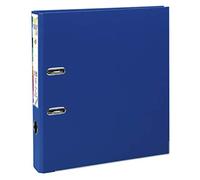 Exacompta - Réf. 53152E - 1 Classeur à levier A4 MAXI Prem'Touch - Dos 50 mm - Mécanique 55 mm - Dimensions extérieures : 32 x 30 x 5 cm - Format à classer A4 maxi - Coloris : Bleu foncé