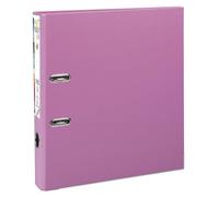 Exacompta - Réf. 53155E - Carton de 10 classeurs à levier A4 MAXI Prem'Touch - Dos 50 mm - Mécanique 55 mm - Dimensions extérieures : 32 x 30 x 5 cm - Format à classer A4 maxi - Coloris : Rose